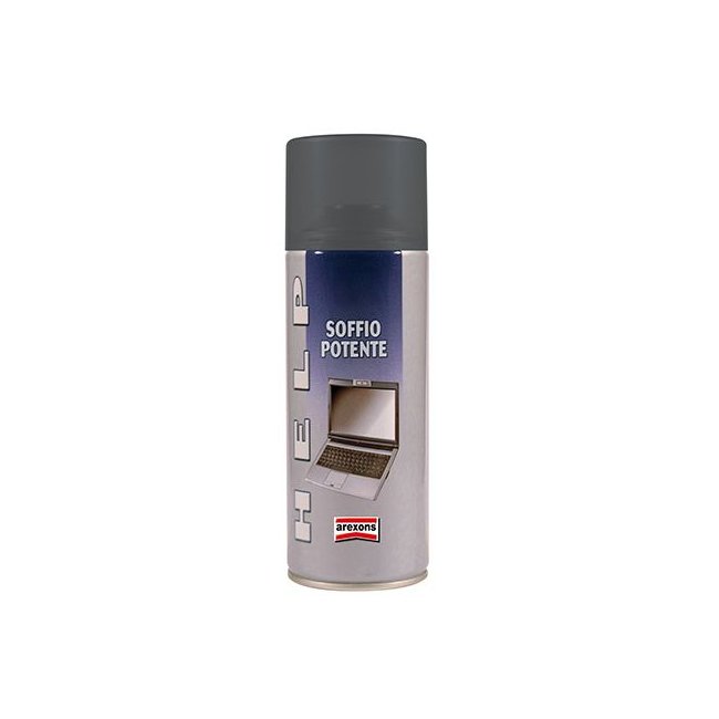 Help Soffio Potente 400ml - Aria Spray ad Alta Pressione per Pulizia e Rimozione di Polvere e Detriti da Superfici e Componenti elettronici Arexons Help Soffio Potente 400ml - Aria Spray ad Alta Pressione per Pulizia e Rimozione di Polvere e Detriti da Superfici e Componenti elettronici Arexons